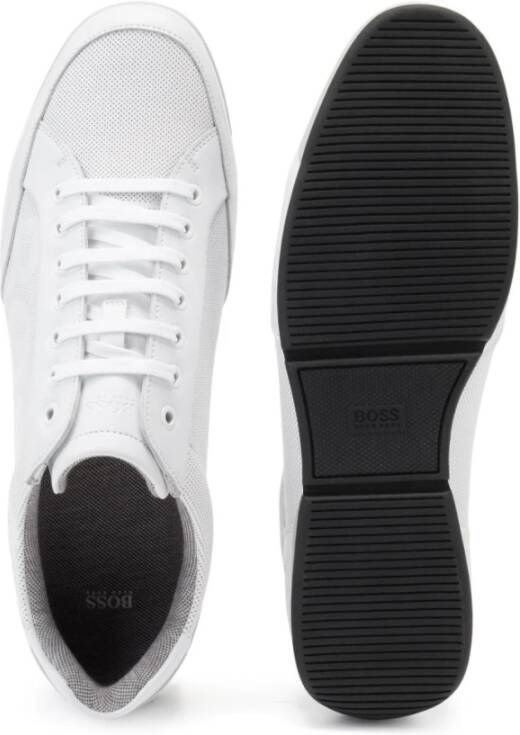 Boss Shoes Wit Heren