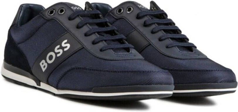 Boss Sneakers Blauw Heren