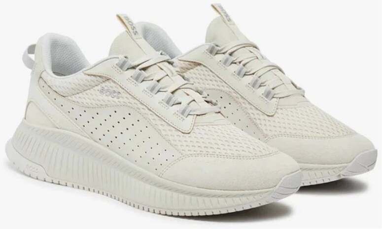 Boss Hybride Sneakers White Heren