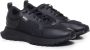 BOSS Lage Sneakers Heren Jonah Runn Maat: 41 Materiaal: Leer Kleur: Zwart - Thumbnail 7