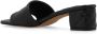 Bottega Veneta Leren Muiltjes met Intrecciato Detail Black Dames - Thumbnail 5