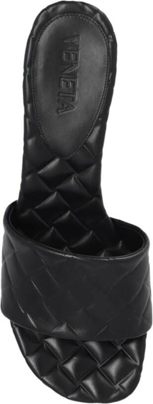 Bottega Veneta Amy hakken muiltjes Black Dames