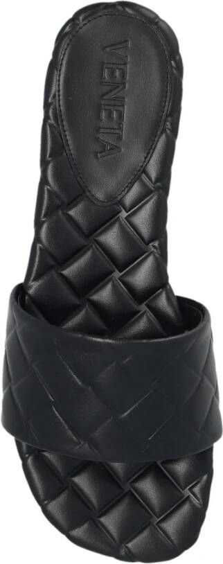 Bottega Veneta Amy leren slippers