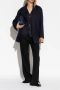 Bottega Veneta Zwarte platte schoenen met Intrecciato-detail Black Dames - Thumbnail 3