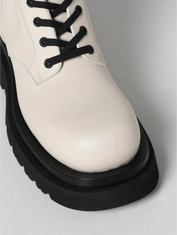 Bottega Veneta Boterleer Combatlaarzen