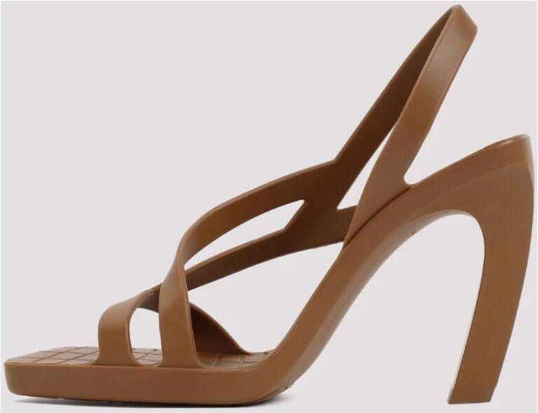 Bottega Veneta Bruine Slingback Sandalen Ss23 Brown Dames