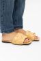 Bottega Veneta Beige Intrecciato Leren Muiltjes Beige Dames - Thumbnail 4