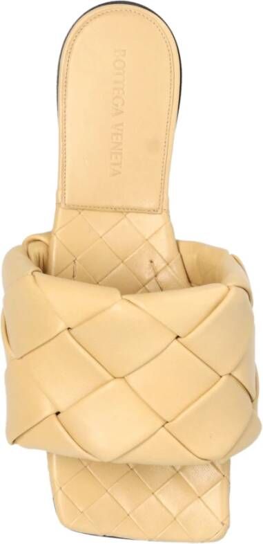 Bottega Veneta BV Lido leather mules Beige Dames