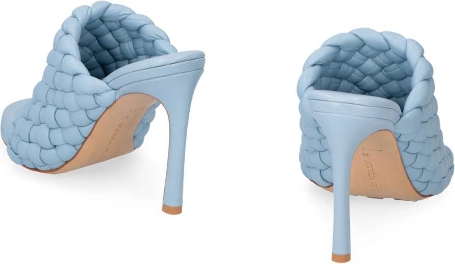 Bottega Veneta Curve Leren Stiletto Muiltjes