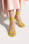 Bottega Veneta Dot heeled sandals Yellow Dames - Thumbnail 2