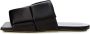 Bottega Veneta Zwarte leren Maxi Intreccio Mule Black Dames - Thumbnail 9
