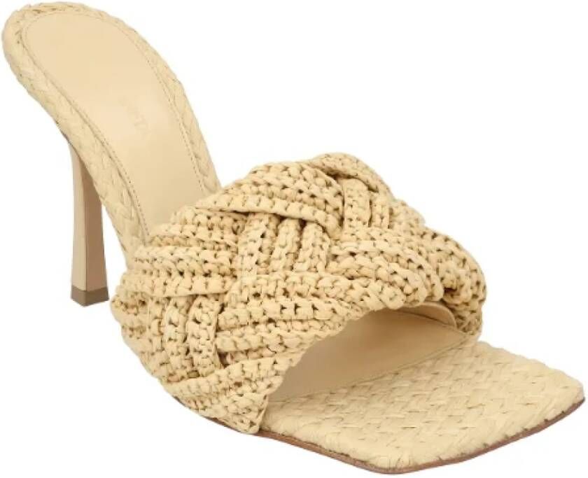 Bottega Veneta Fabric mules Brown Dames