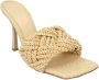 Bottega Veneta Raffia Knotted Slide Sandalen - Thumbnail 2