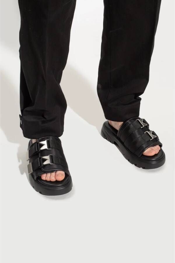 Bottega Veneta Flash slides Zwart Heren