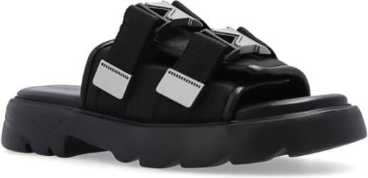 Bottega Veneta Flash slides Zwart Heren