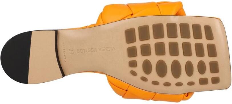 Bottega Veneta Gevlochten Leren Slide Sandalen