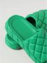 Bottega Veneta Gewatteerde Leren Sandalen - Thumbnail 2