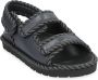 Bottega Veneta Grijze Platte Sandalen met Torchon Versiering - Thumbnail 2