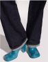 Bottega Veneta Shine heeled rubber boots Blauw Dames - Thumbnail 2