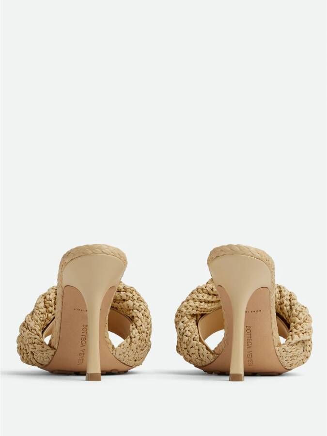 Bottega Veneta Heeled Mules Beige Dames