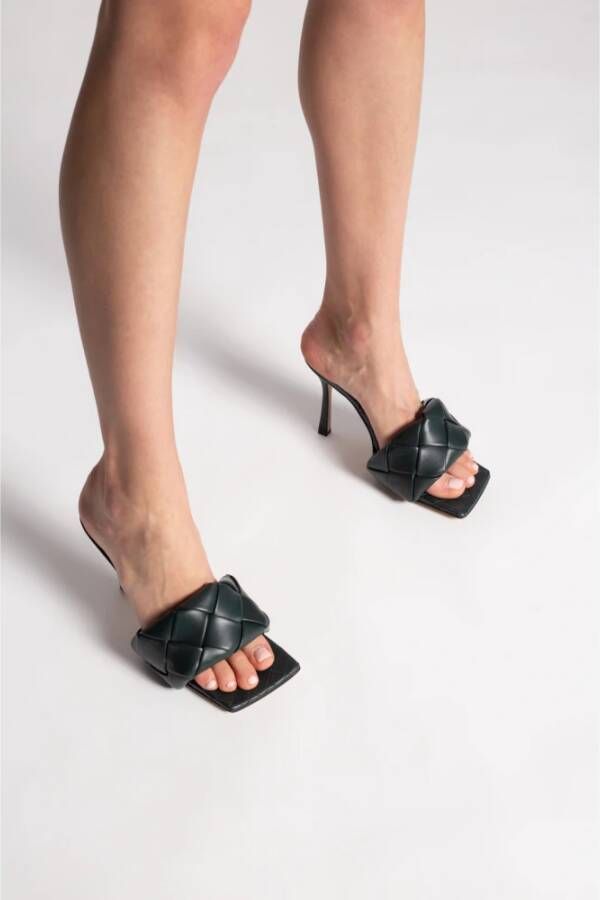 Bottega Veneta Heeled Mules Groen Dames