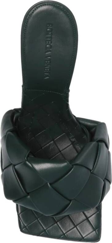 Bottega Veneta Heeled Mules Groen Dames