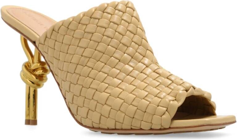 Bottega Veneta High Heel Sandals Beige Dames