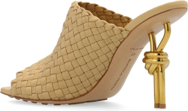 Bottega Veneta High Heel Sandals Beige Dames