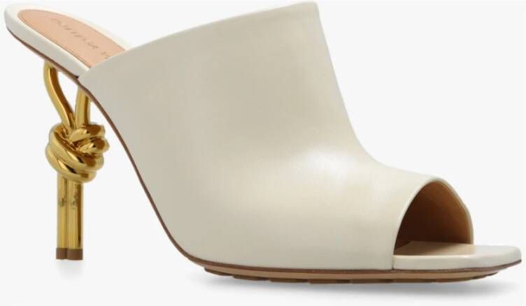 Bottega Veneta Knot mules Beige Dames