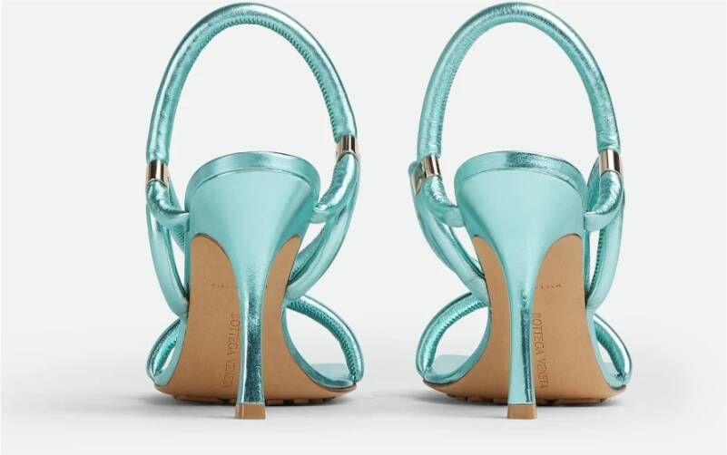 Bottega Veneta High Heel Sandals Blue Dames