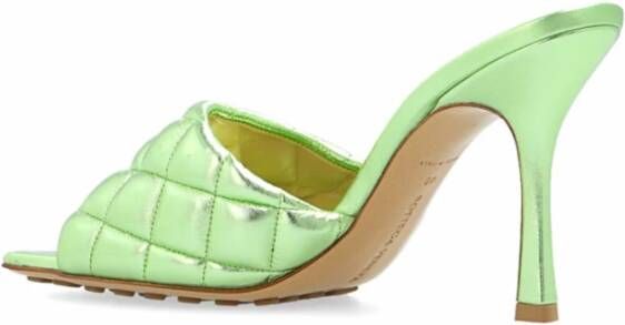Bottega Veneta High Heel Sandals Green Dames