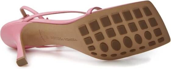 Bottega Veneta High Heel Sandals Pink Heren