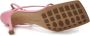 Bottega Veneta Elegante roze leren sandalen voor verfijnde stijl Pink Dames - Thumbnail 3