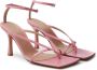 Bottega Veneta Elegante roze leren sandalen voor verfijnde stijl Pink Dames - Thumbnail 4