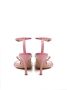 Bottega Veneta Elegante roze leren sandalen voor verfijnde stijl Pink Dames - Thumbnail 5