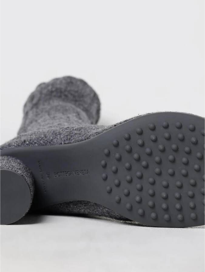 Bottega Veneta Hoge hak wollen stretchlaars