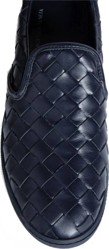 Bottega Veneta Intrecciato Leren Slip-On Sneakers