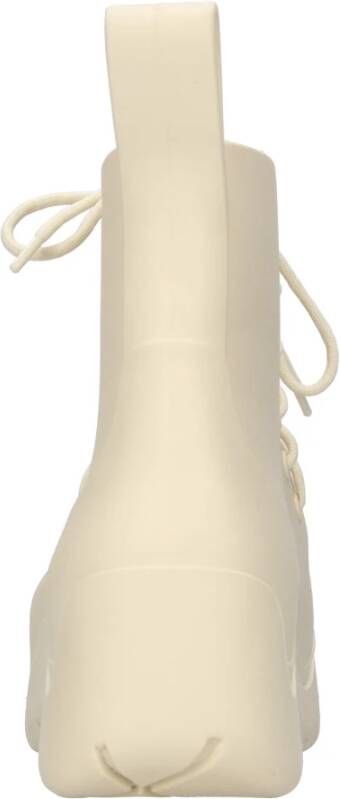 Bottega Veneta Laarzen Wit White Dames