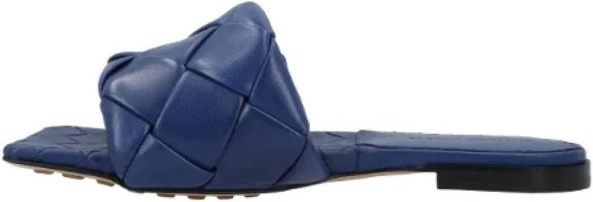 Bottega Veneta Leather flats Blue Dames