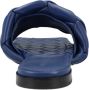 Bottega Veneta Blauwe Intrecciato Platte Sandalen - Thumbnail 5