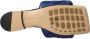 Bottega Veneta Blauwe Geweven Leren Slippers - Thumbnail 5