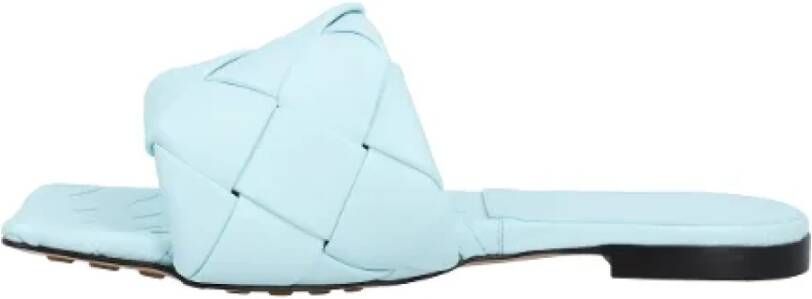 Bottega Veneta Leather flats Blue Dames
