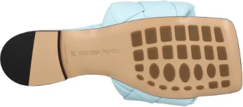 Bottega Veneta Leather flats Blue Dames