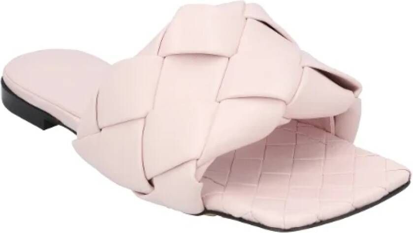 Bottega Veneta Leather flats Pink Dames