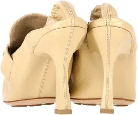 Bottega Veneta Leather heels Beige Dames