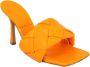 Bottega Veneta Leather heels Orange Dames - Thumbnail 2