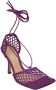 Bottega Veneta Leather sandals Purple Dames - Thumbnail 2