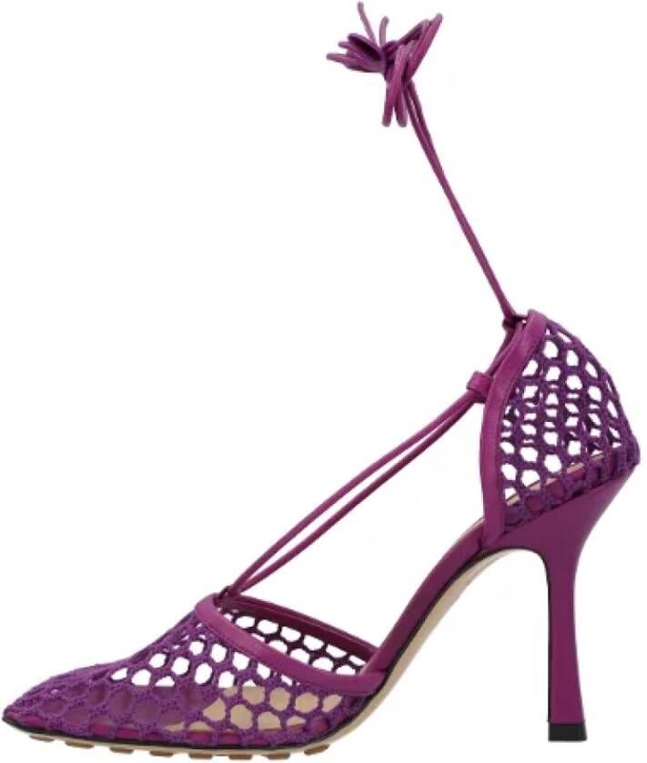 Bottega Veneta Leather sandals Purple Dames