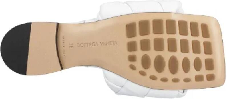 Bottega Veneta Leather sandals Wit Dames
