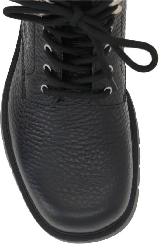 Bottega Veneta Leren enkellaarzen met tankzool